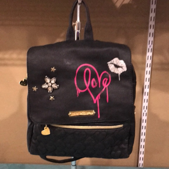 Betsey Johnson Bags Betsey Johnson Large Backpack Poshmark